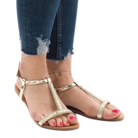 Goldene Sandalen verziert mit SY-644 1