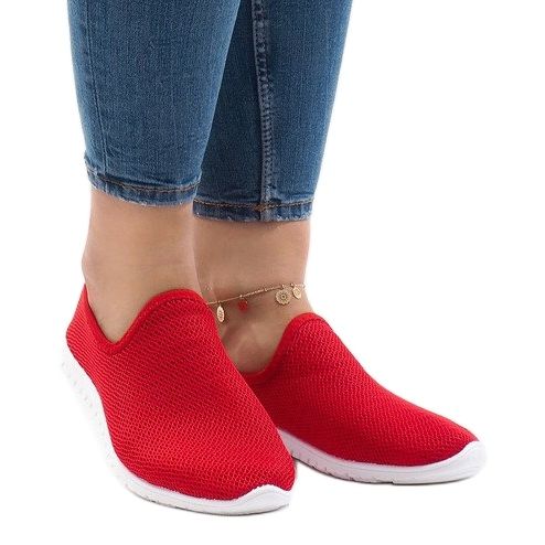 Rote Sportschuhe 909-17 2