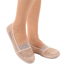 1148-Y rosa Spitzenturnschuhe 2