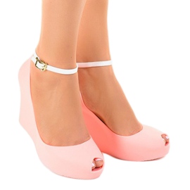 Rosa Gummimelisse aufgedeckt KM06-9 1