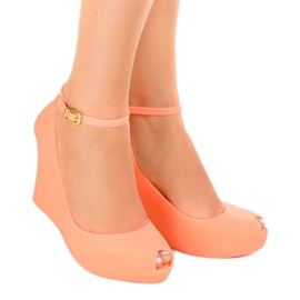 Orange Gummimeliski unbedeckt KM06-3 1