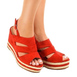Rote Espadrilles, Keilsandalen FG6 1