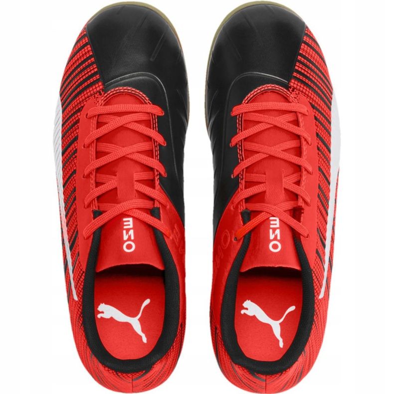 Puma One 5.4 It Jr 105664 03 Fußballschuhe mehrfarbig rot 1