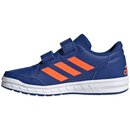 Schuhe adidas Altasport Cf K navy orange Jr G27086 blau 1
