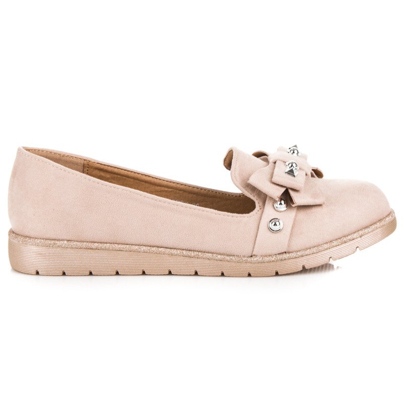 Marquiz Wildleder-Lords mit Schleife braun 2