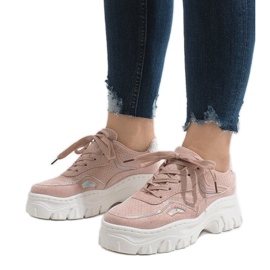 HX999 rosa Turnschuhe 1