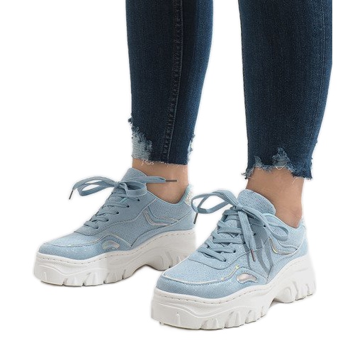 HX999 blaue Sportschuhe 1