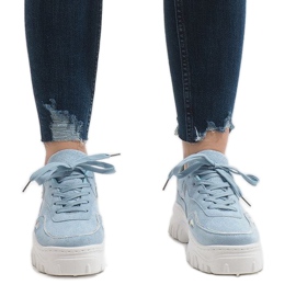 HX999 blaue Sportschuhe 2