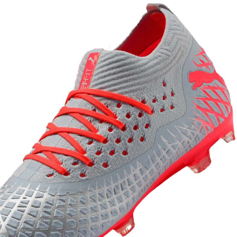 Puma Future 4.2 Netfit Fg / Ag M 105611-01 Fußballschuhe mehrfarbig grau 1
