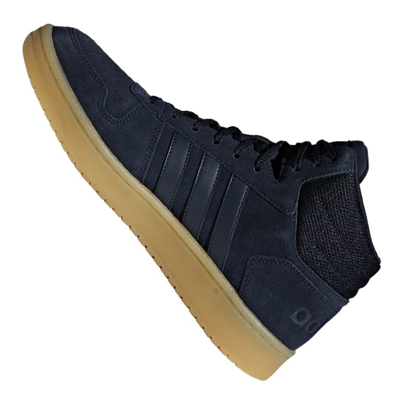 Basketballschuhe adidas Hoops 2.0 Mid M F34798 marineblau marineblau 1