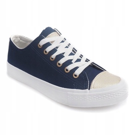 Marineblaue Damen-Sneaker TL13 1