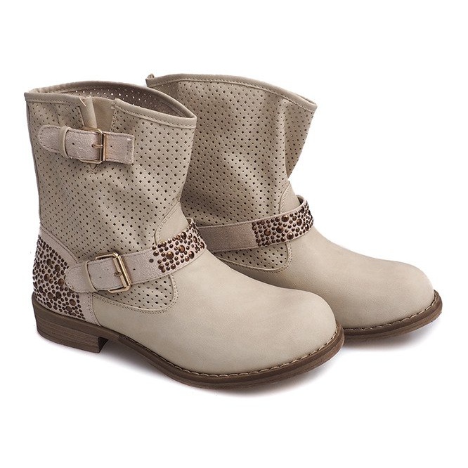 Stiefel Saszki 8893 Beige 1