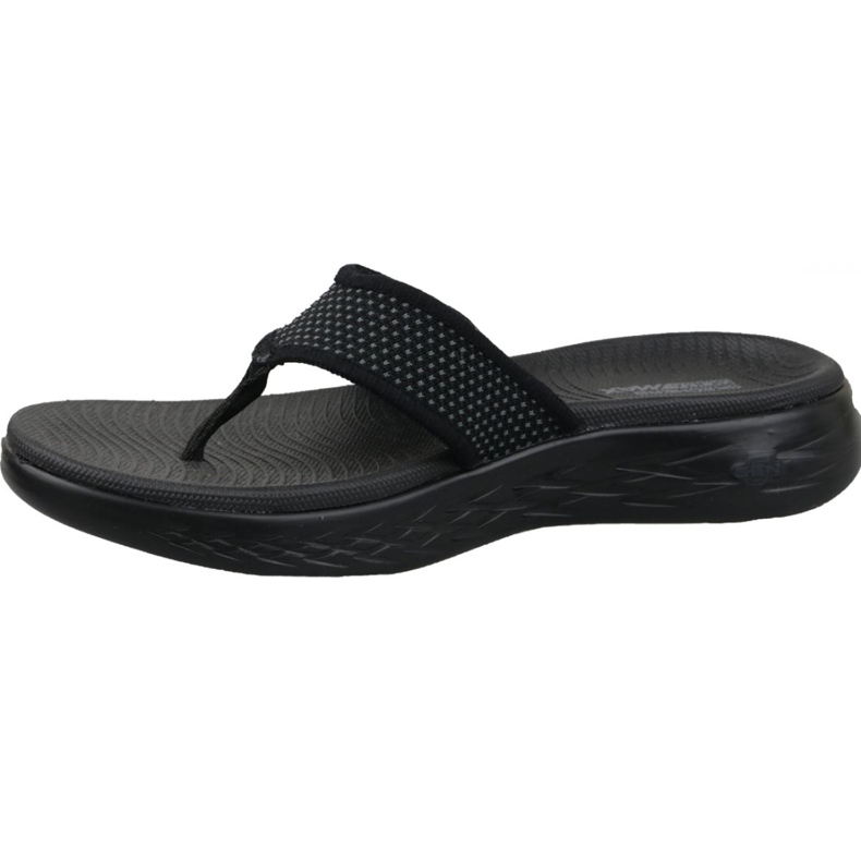 Skechers On The Go 600 W 15300-BBK Flip-Flops schwarz 1
