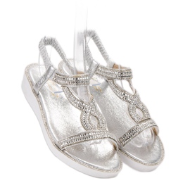 SHELOVET Slip-on-Sandalen in Kotrna grau 2