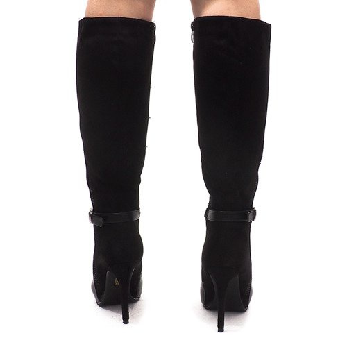 Stiefel mit hohem Absatz 8022 Schwarz 1