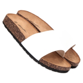 Bello Star Klassische weiße Hausschuhe 1