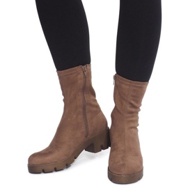 Wildleder BG-53 Stiefel mehrfarbig grün 1