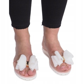 Sandalen Meliski Flower City beige 1