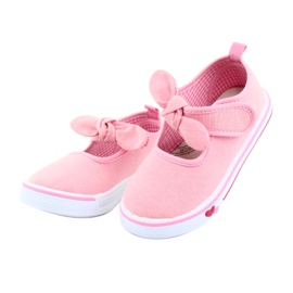 American Club Sneakers mit Schleife TEN42 rosa 3