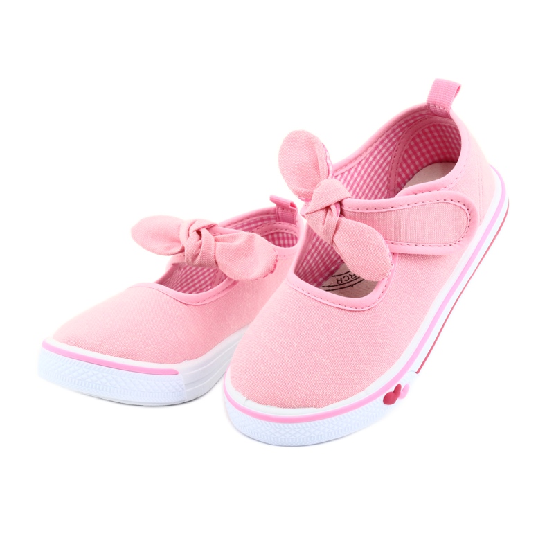American Club Sneakers mit Schleife TEN42 rosa 3