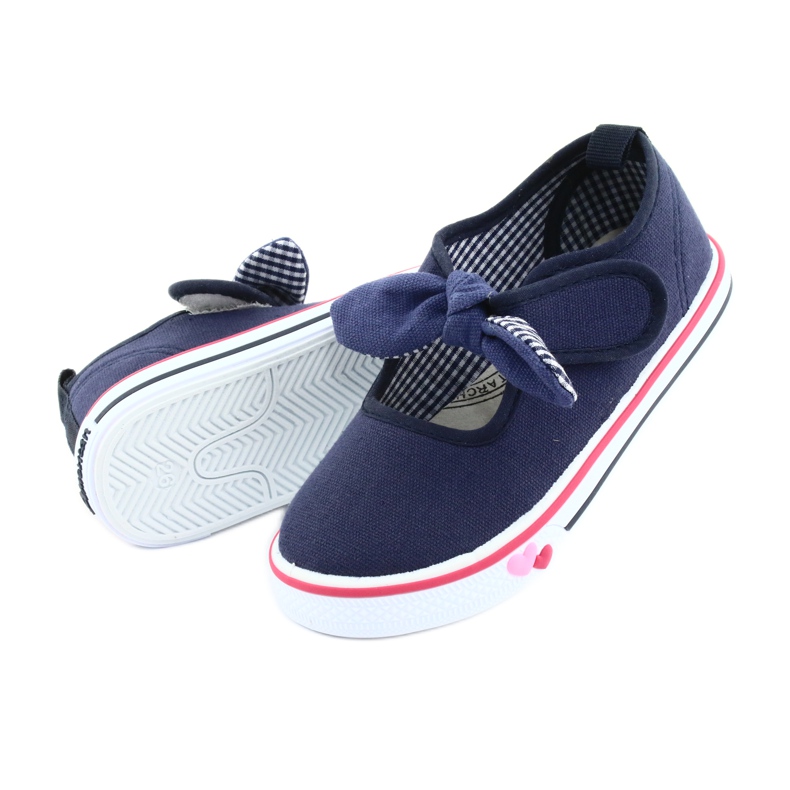 American Club Sneakers mit Schleife TEN42 navy blau 5
