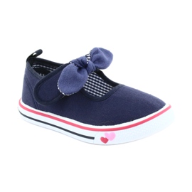 American Club Sneakers mit Schleife TEN42 navy blau 1