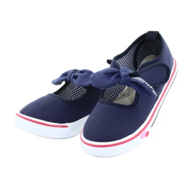 American Club Sneakers mit Schleife TEN42 navy blau 3