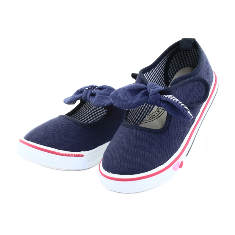 American Club Sneakers mit Schleife TEN42 navy blau 3