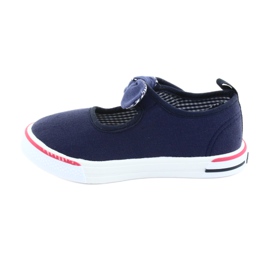 American Club Sneakers mit Schleife TEN42 navy blau 2
