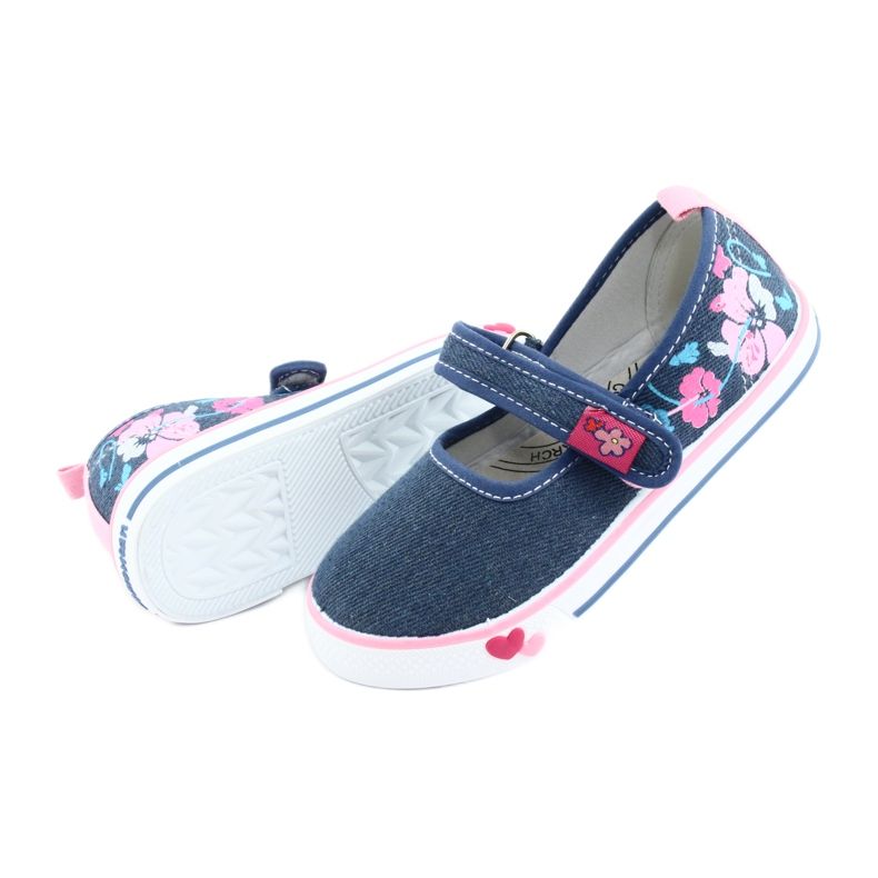 American Club Sneakers mit Klettverschluss TEN15 blau 4