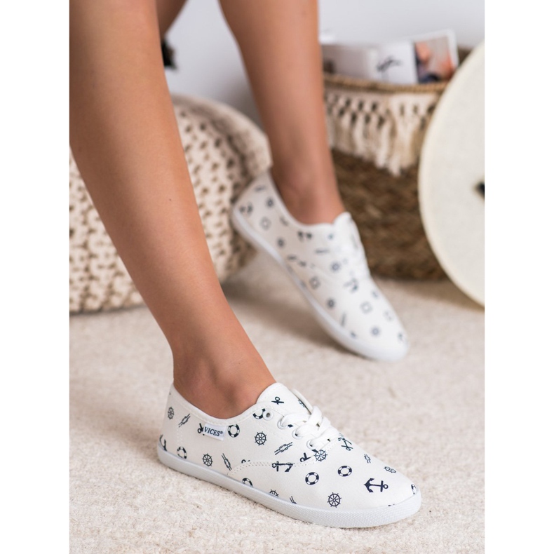 VICES Matrosen-Sneakers weiß 2