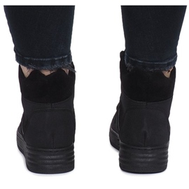 Schwarze Sneaker von Paule 1