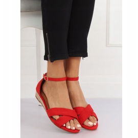 Sandalen Espadrilles rot 9R121 Rot 2