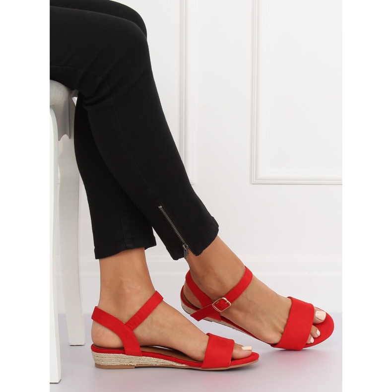 Sandalen Espadrilles rot 9R73 Rot 1