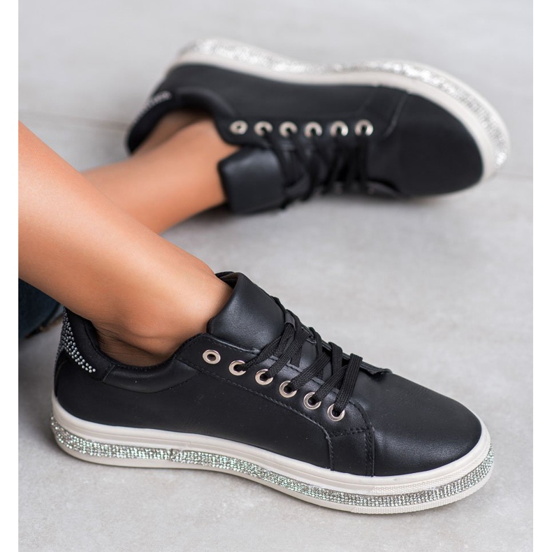 SDS Sportschuhe mit Zirkonia schwarz 1