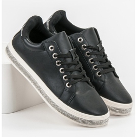 SDS Sportschuhe mit Zirkonia schwarz 2