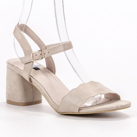 VICES Wildledersandalen braun 1