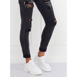 Weiße Sportschuhe D1909 Weiß 1