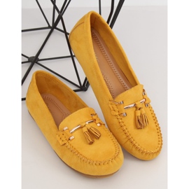 Gelbe Loafer für Damen L7183 Gelb 2