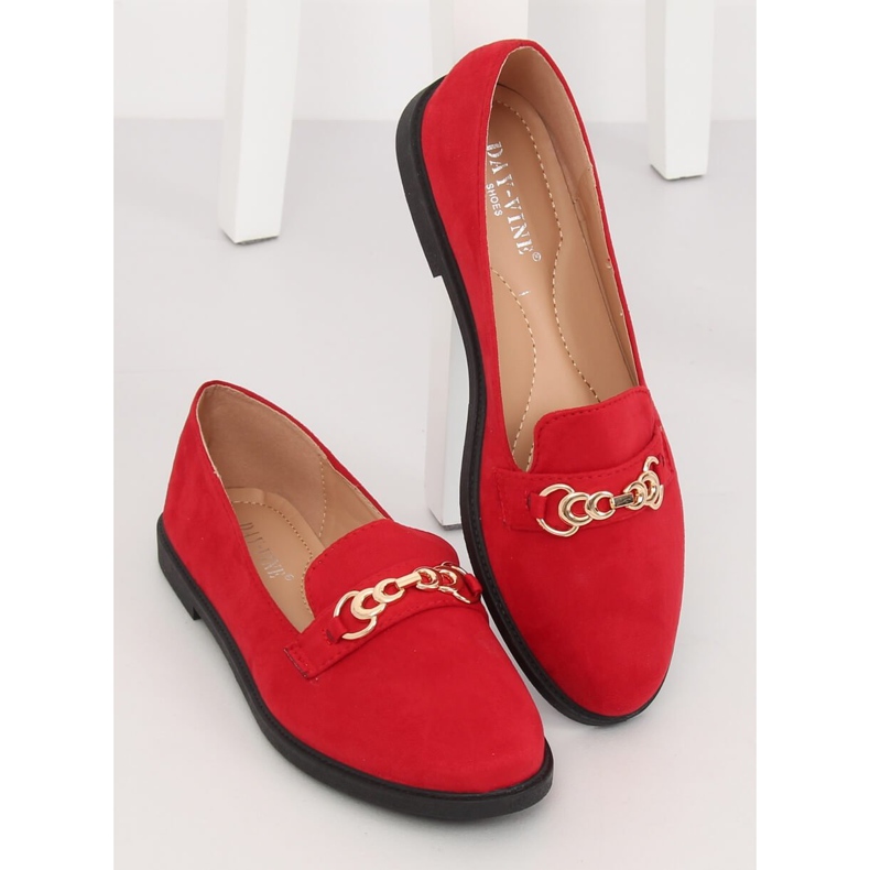 Rote Damen-Loafer 1631-123 Rot 2