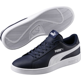 Schuhe Puma Smash v2 LM 365215 05 marineblau navy blau 2