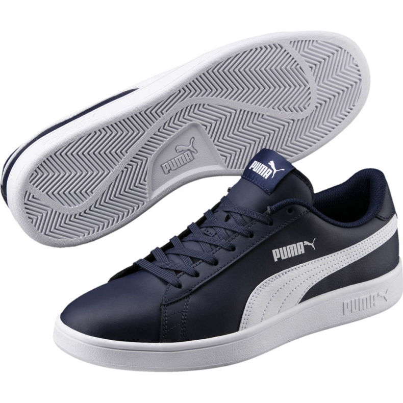 Schuhe Puma Smash v2 LM 365215 05 marineblau navy blau 2