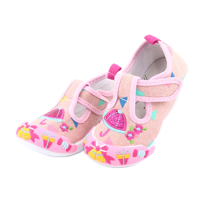 American Club Sneakers Ledereinsatz TEN30 rosa braun blau 3