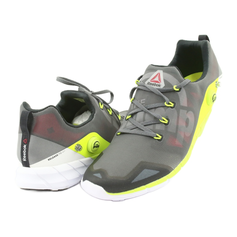Reebok ZPump Fusion 2.0 M V68290 Trainingsschuhe grau grün 4
