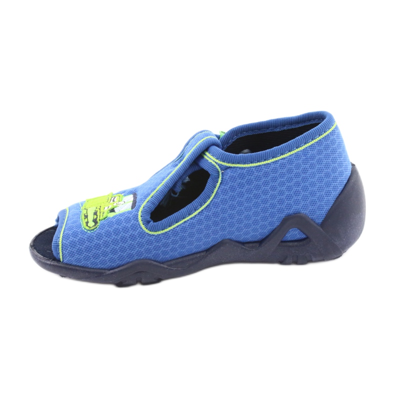 Befado Kinderschuhe 217P094 blau grün 2
