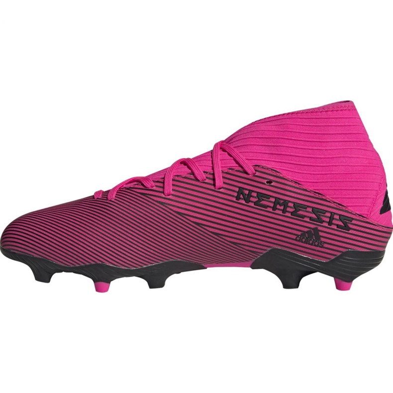 Fußballschuhe adidas Nemeziz 19.3 Fg M F34388 pink rosa schwarz 1