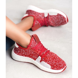 SHELOVET Sportschuhe zum Hineinschlüpfen rot 1