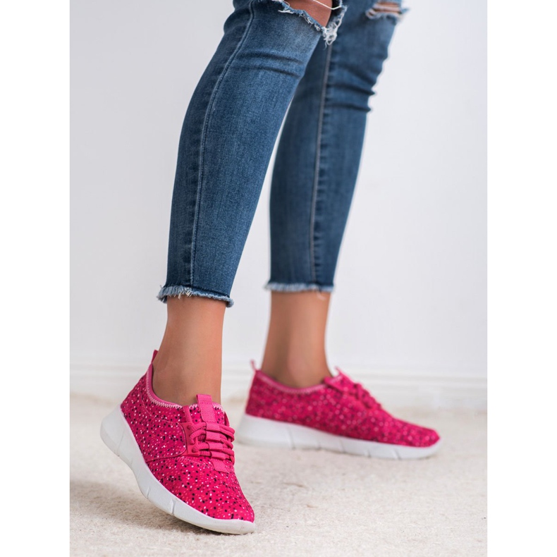 Bona Sportschuhe mit Tupfen lila 2