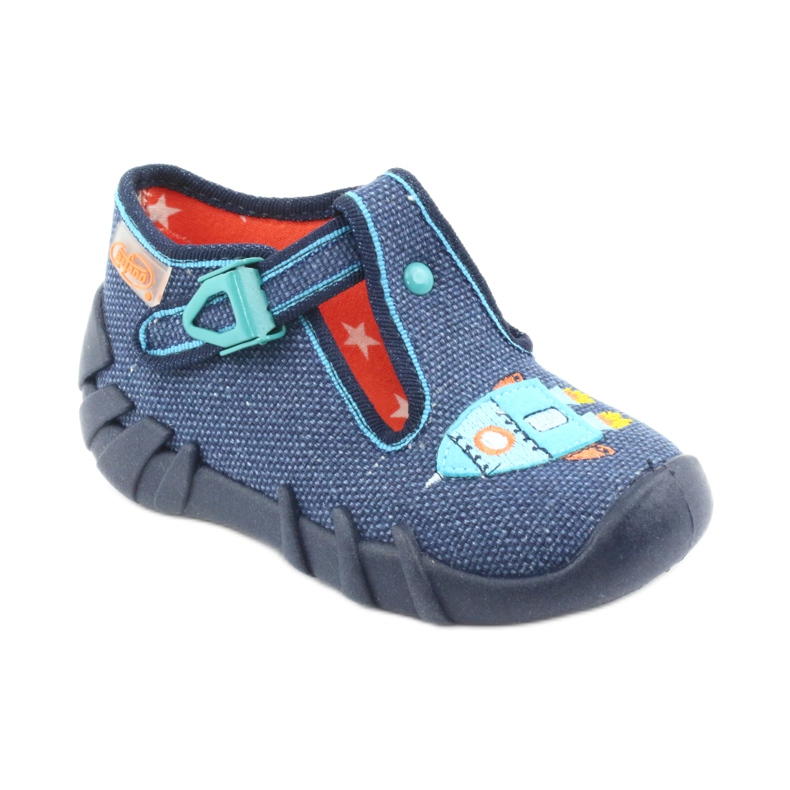 Befado Kinderschuhe 110P356 blau mehrfarbig 2