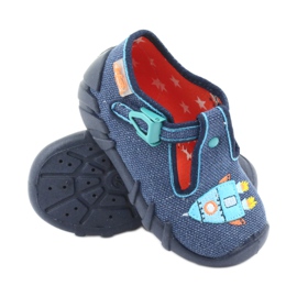 Befado Kinderschuhe 110P356 marineblau blau 3